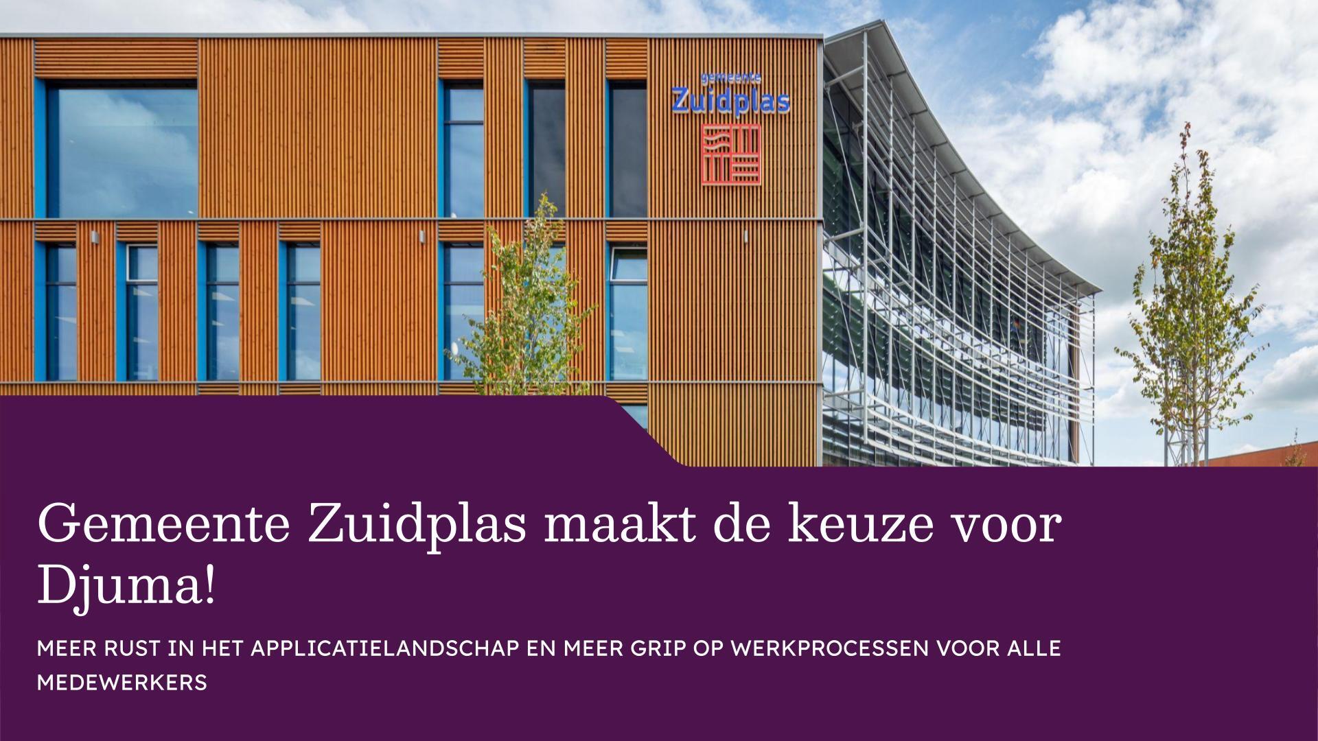 Gunning Zuidplas website