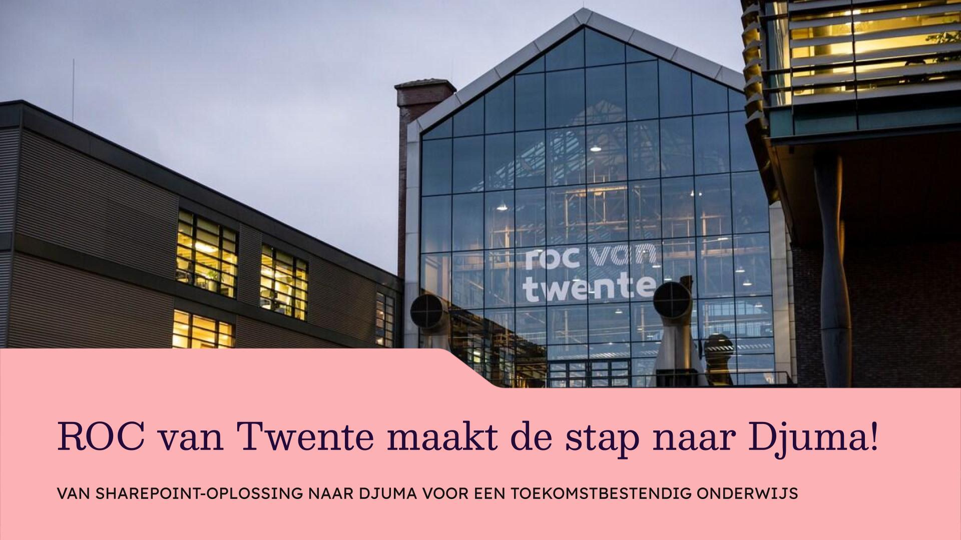 Gunning ROC Twente website