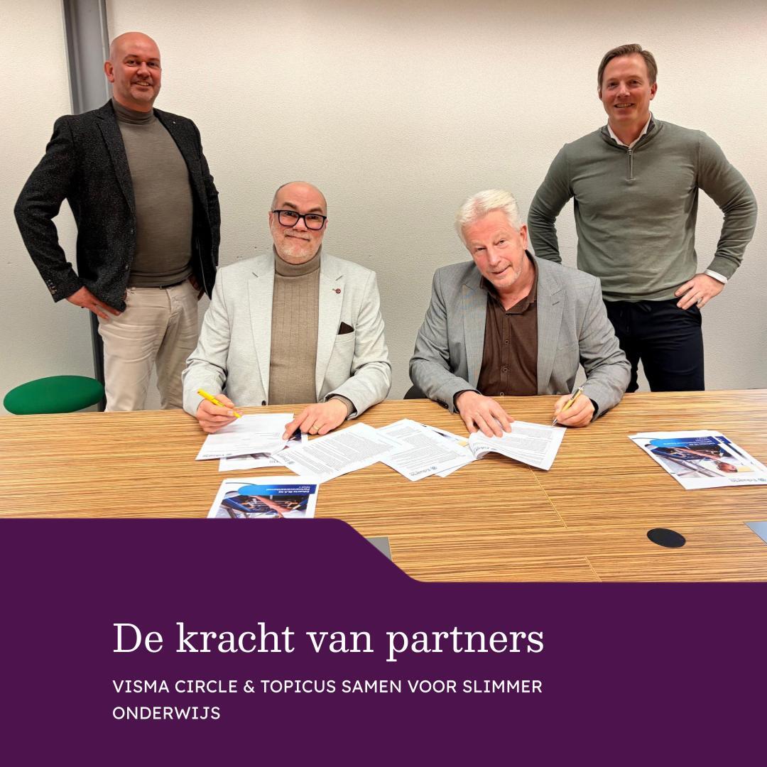 Topicus en Visma Circle ontzorgen onderwijsinstellingen met samenwerking