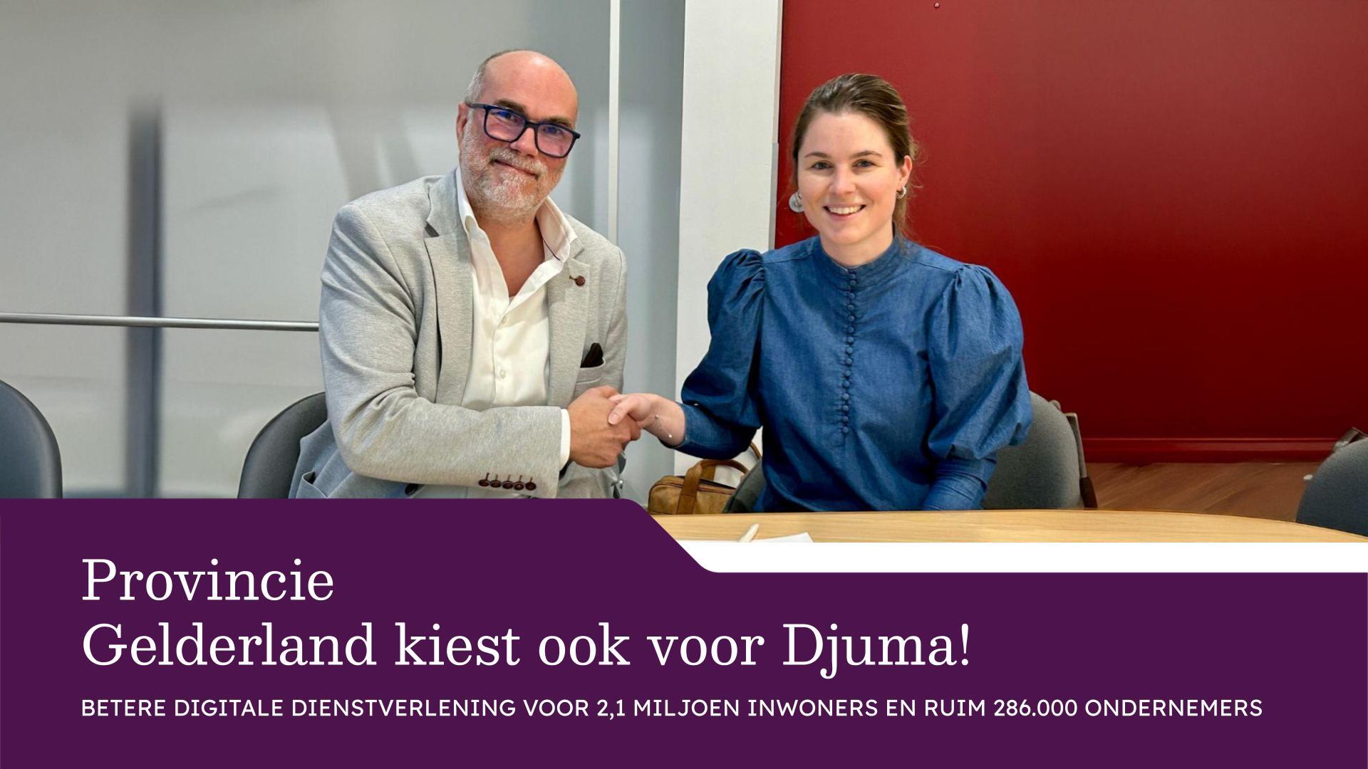 Provincie Gelderland kiest voor Djuma